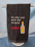 Vodka is never recalled