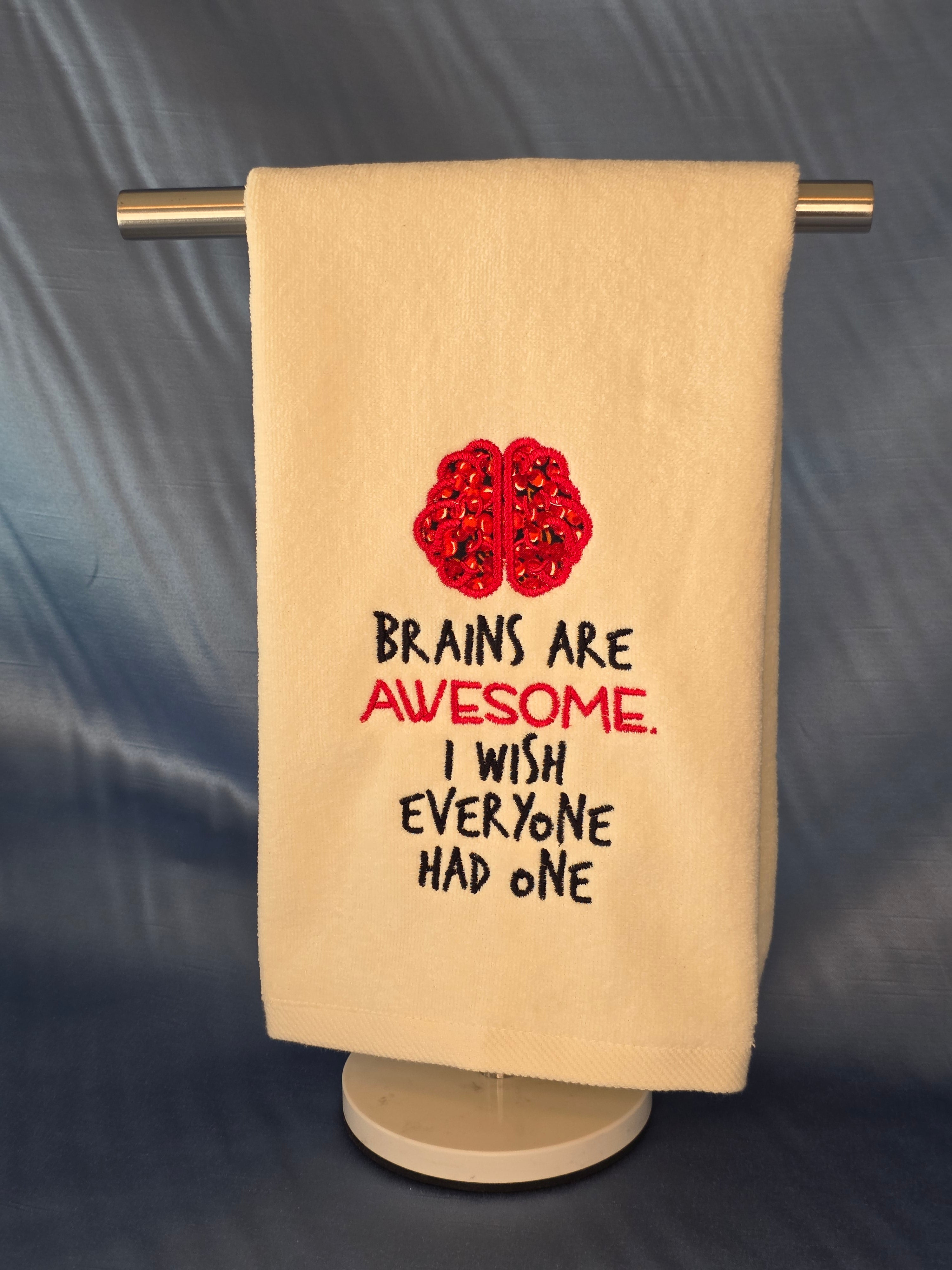 Brains Are Awesome Towel