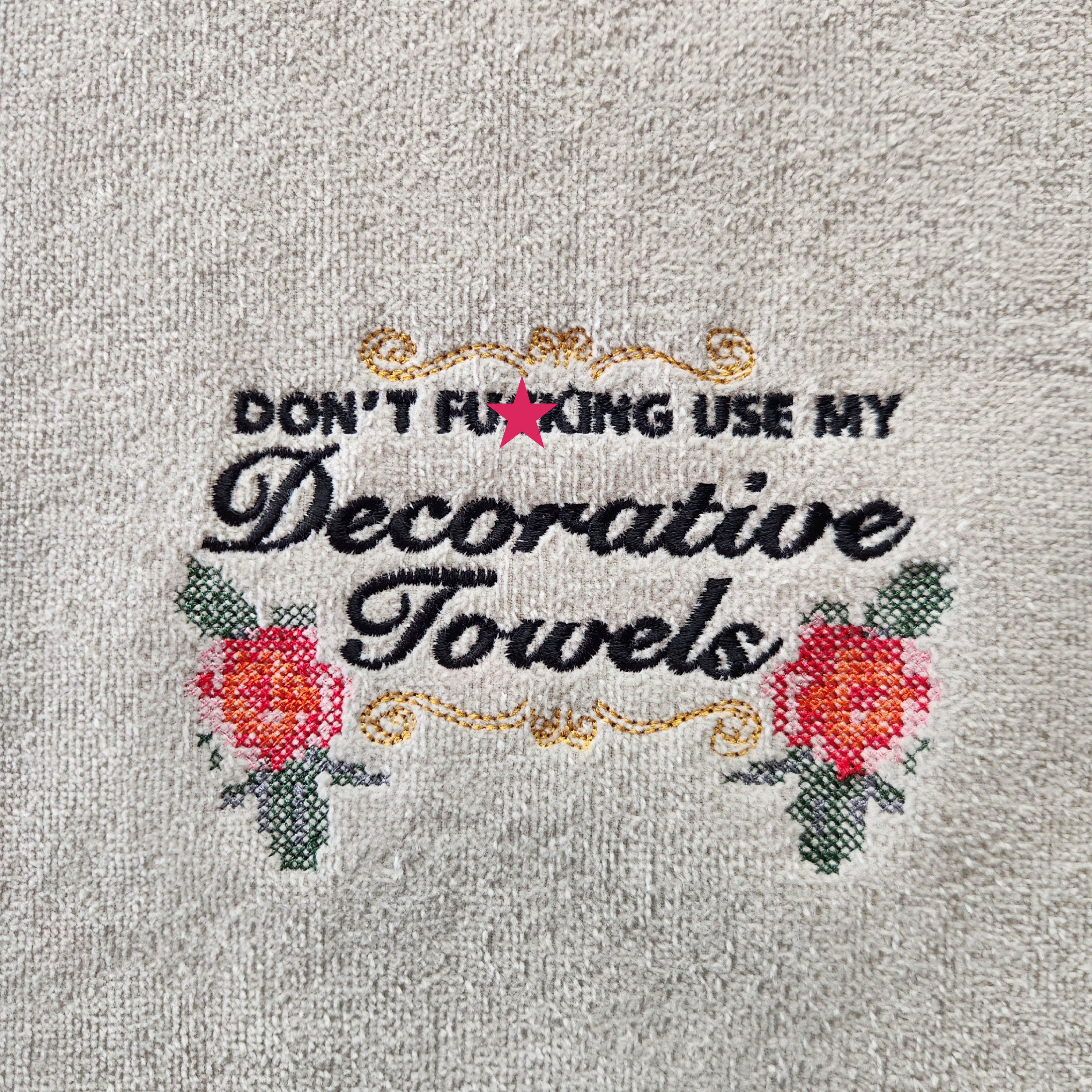 Decorative Towel your Grandmother should have.