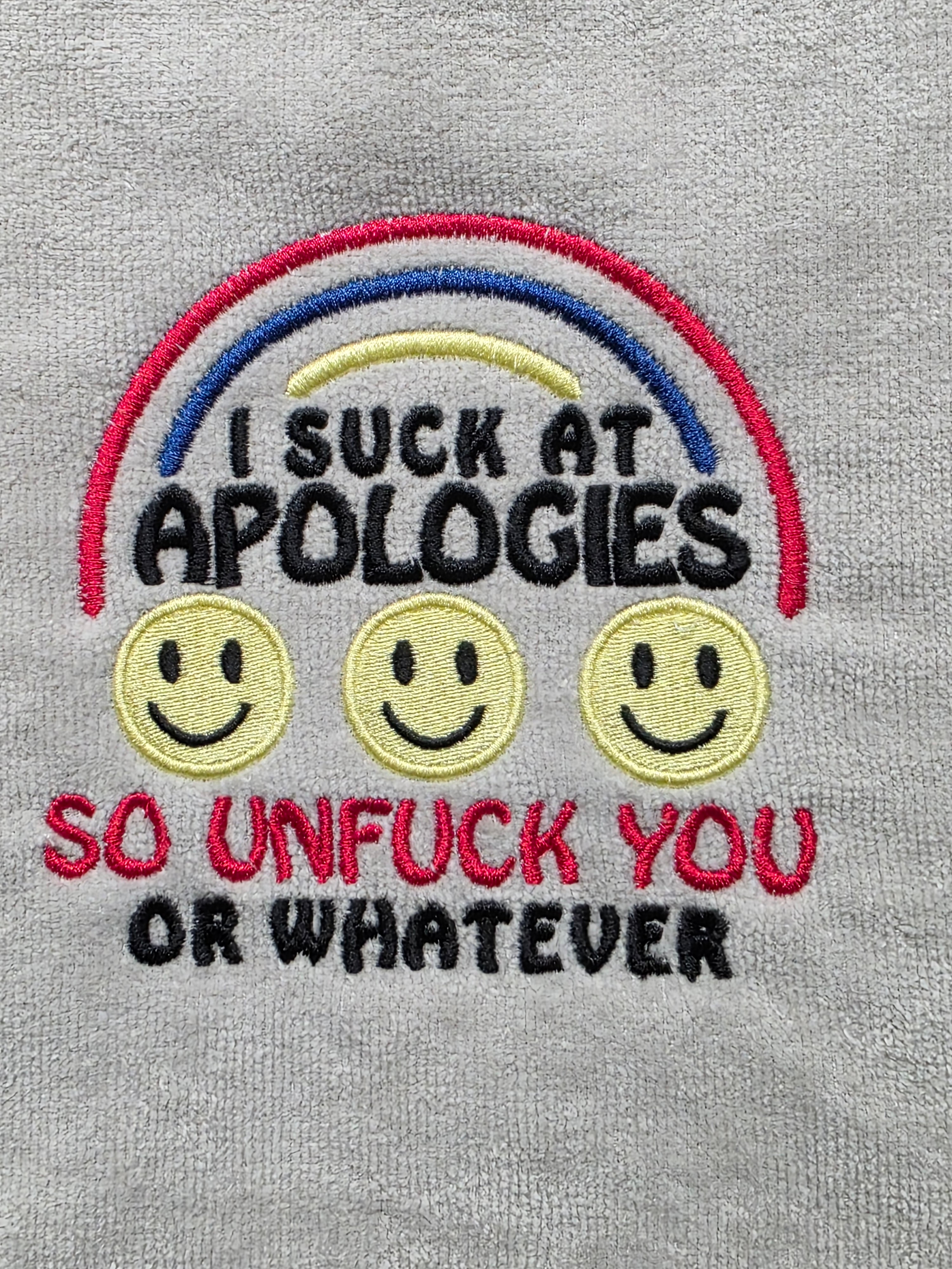 I suck at Apologies